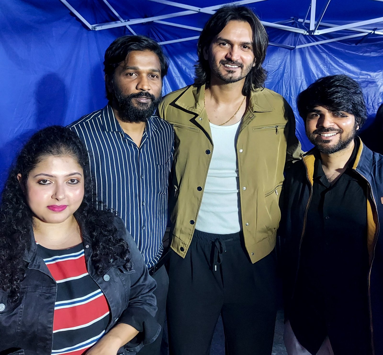 Practice shot with sheet music